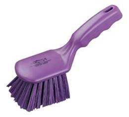 Hillbrush AMD4 Antimicrobial 10" Stiff General Purpose Brush